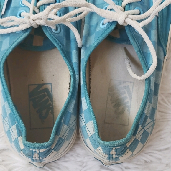 Vintage Vans Checkerboard turquoise - Picture 6 of 9
